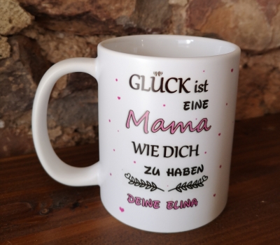 Glck ist eine Mama wie dich zu haben mit Wunschnamen