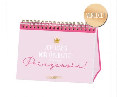 Spiralbuch Prinzessin
