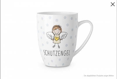 Tasse Schutzengel