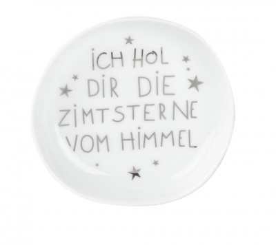 Teller klein *Ich hol dir die Zimtsterne vom Himmel*