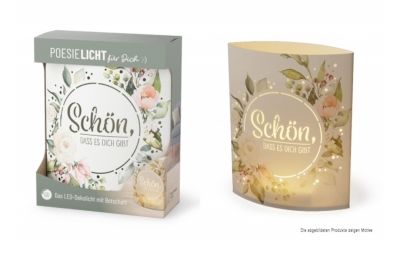 Poesielicht Schn, dass es dich gibt