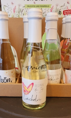 Perlwein Beginne jeden Tag mit einem Lcheln