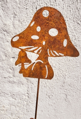 Gartenstecker Pilz