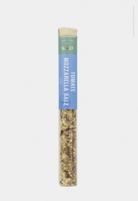 Rhrchen Tomate Mozzarella Gewrzsalz