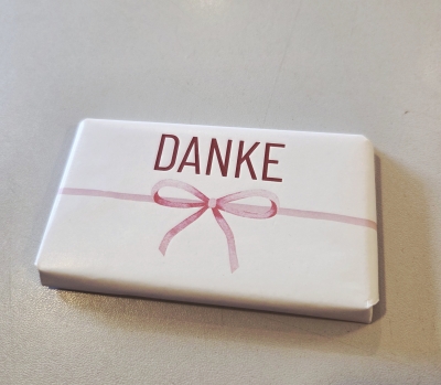 Kleine Schokolade Danke