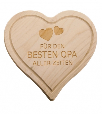 Herz Brettchen Bester Opa
