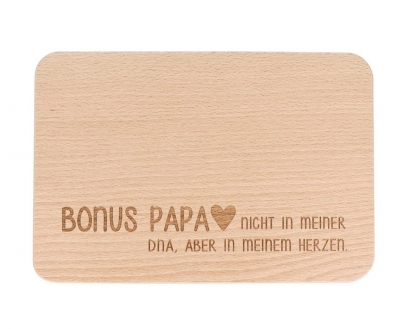 Bonus-Papa Brettchen