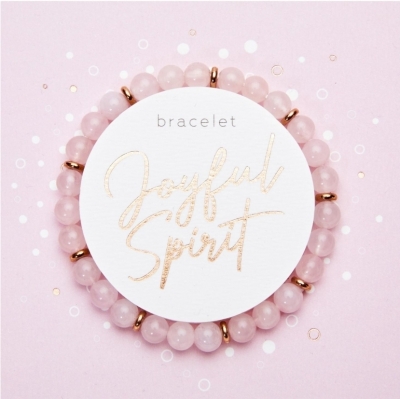 Armband - Joyful Spirit, Rosenquarz