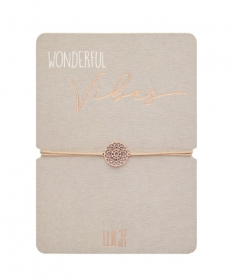 Armband  - Luck, rosegold