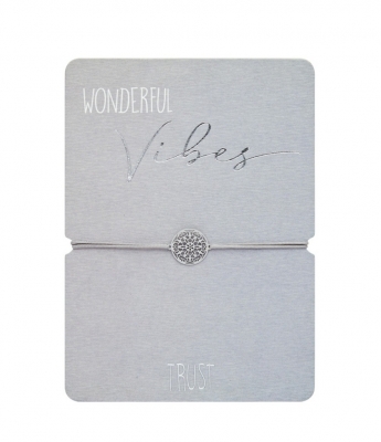 Armband  - Trust, silber