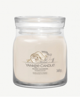 Mittlere Signature Kerze  * Warm Cashmere*