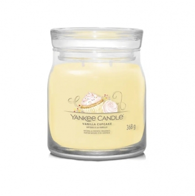 Mittlere Signature Kerze  *Vanilla Cupcake*
