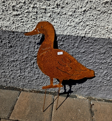 Gartenstecker Rostgans