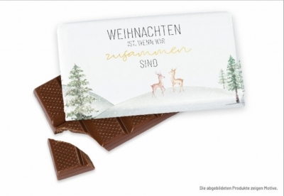 Kleine Schokolade  - Weihnachten ist wenn wir zusammen sind