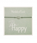 Armband  - Mandala of luck, Silber