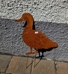 Gartenstecker Rostgans