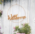 Hoop Willkommen, Rostdesign