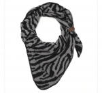 Schal Lize Zebra, Schwarz