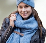 Schal Fem - Jeans