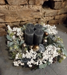 Adventskranz Christmas - Salbei