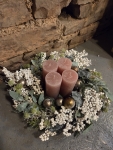 Adventskranz Christmas - Altrosa