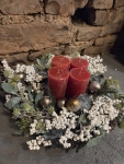 Adventskranz Christmas - Rot