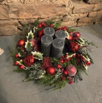 Adventskranz Santa Claus - Salbei