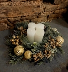 Adventskranz Sparkle - Wei