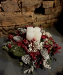 Adventskranz Mr. Frosti - Wei