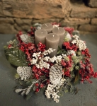 Adventskranz Mr. Frosti - Taupe