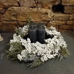 Adventskranz Snow - Salbei